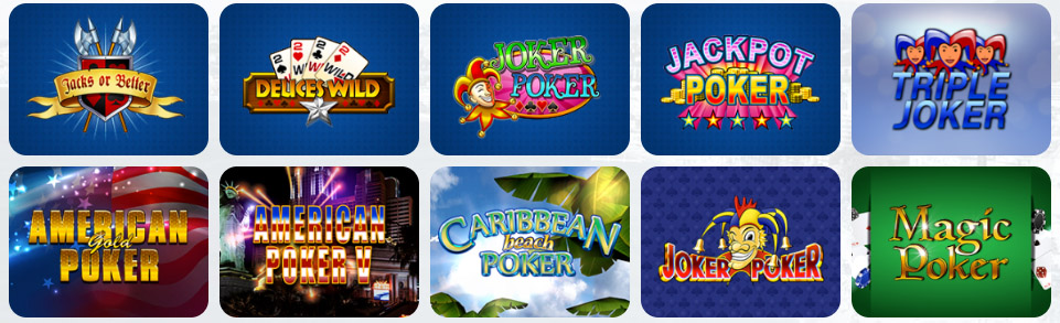 Video Poker CONTICAZINO CASINO