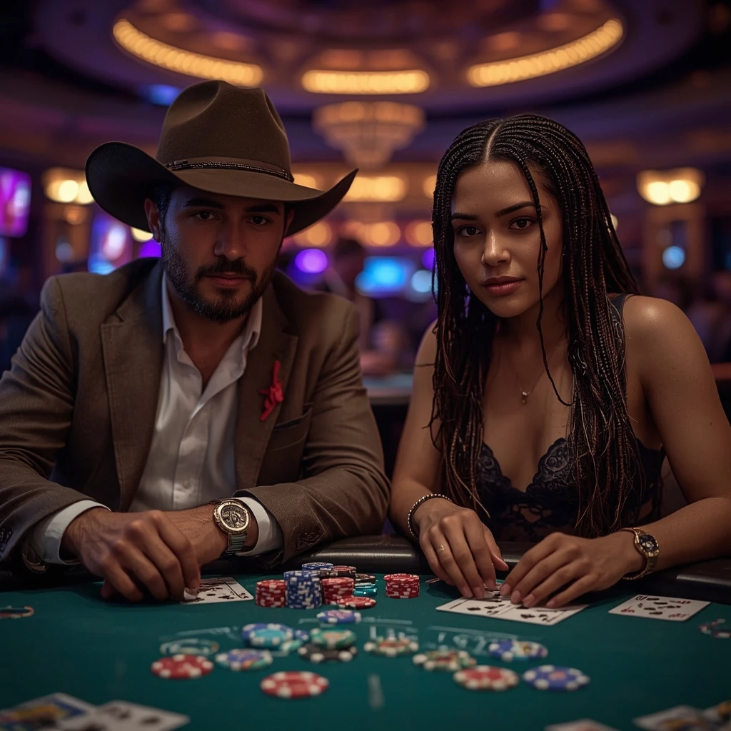 foto di due giocatori di poker ContiCazino Casino